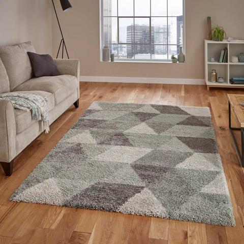 Royal Nomadic Rug 7611 Grey Aqua 