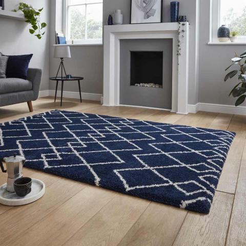 Royal Nomadic Rug A638 Navy 