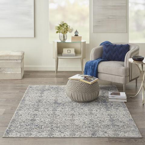 Royal Terrace Rugs KI43 in Beige Blue