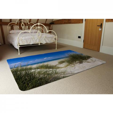 Salento, Sand Dunes Designer Rug - Blue / 230cm