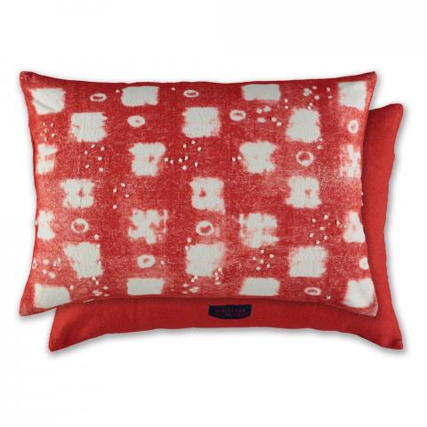 Santorini Cushion by William Yeoward in Rouge