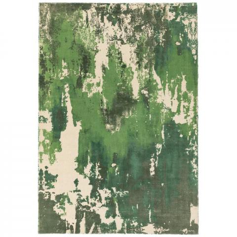 Saturn Rugs in Green