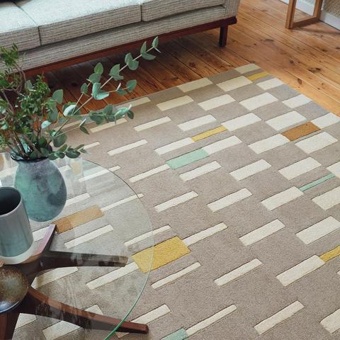 Scion Blok Rugs 24101 Dandelion