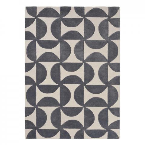 Scion Forma Rugs 26205 Liquorice