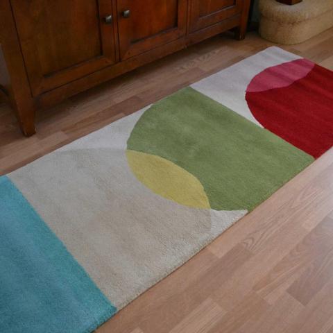 Scion Kaleido Wool Runner Rugs 26000 Pop Multi