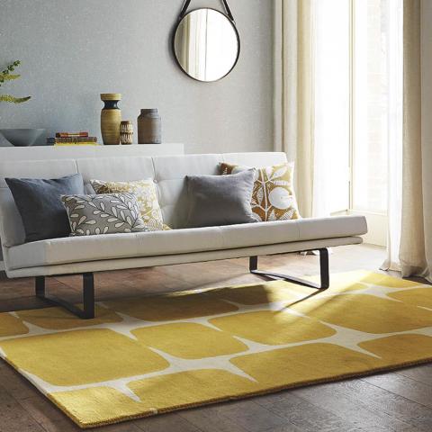 Scion Lohko Rugs 25806 Honey