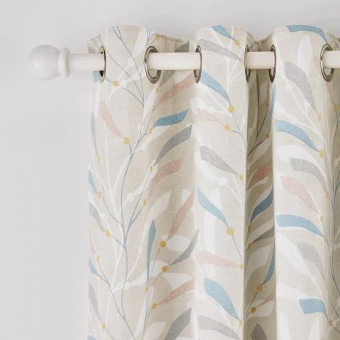 Sea Kelp Curtains By Sanderson in Grey Blush