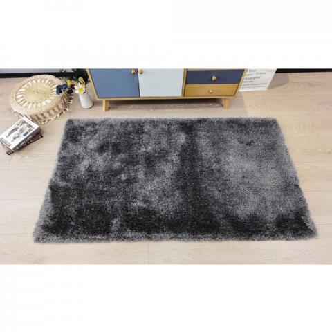 Shaggy Cosy Rug - Grey / 150cm