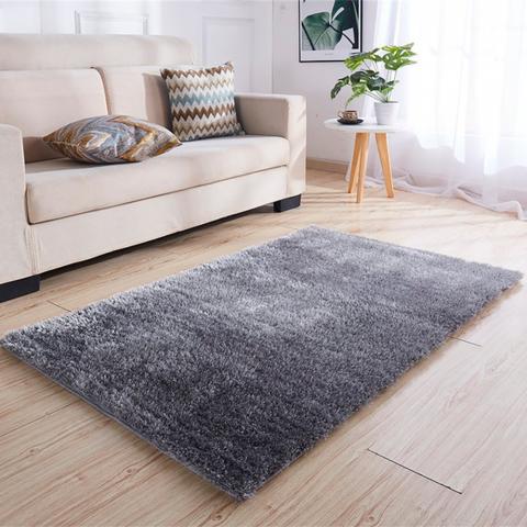 Shaggy Rug   - Grey / 150cm