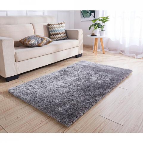 Shaggy Rug   - Pale Grey / 150cm