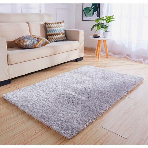 Shaggy Rug   - Silver / 200cm