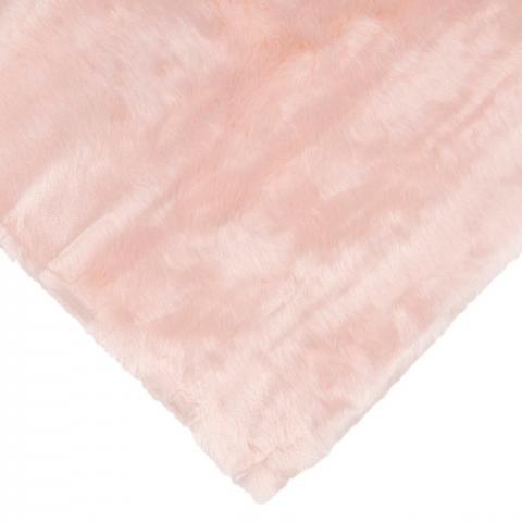 Sheep Faux Fur Pink Rug 80Cm X 150Cm