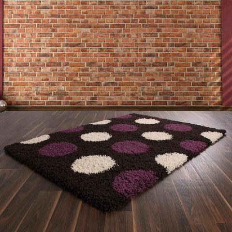 Sienna Jupiter Rugs in Plum