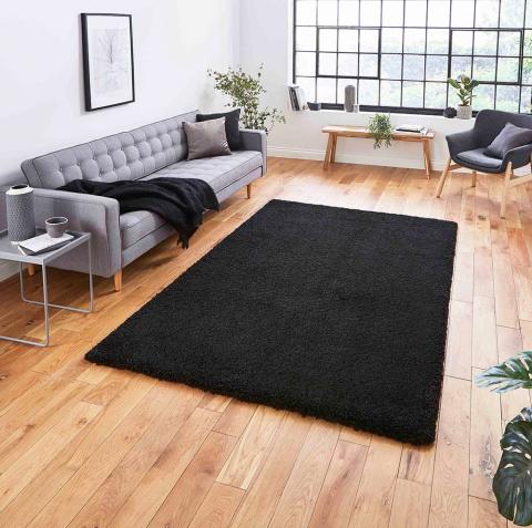 Sierra 9000 Black Rug 