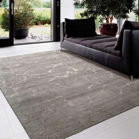 Silk Shadows Rug SHA02 Silver 