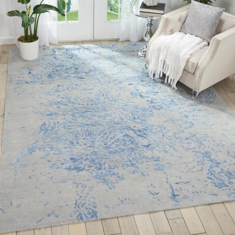 Silk Shadows Rugs SHA18 in GRYBL