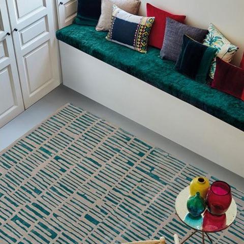 Skintilla Rugs in Kingfisher 41707 by Harlequin