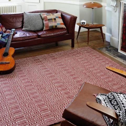 Sloan Rugs in Marsala Red