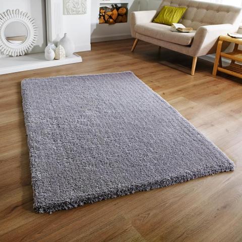 Softness Shaggy Rugs in Grey