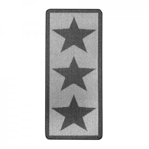 Star Washable Anti Slip Utility Mat in Charcoal Grey