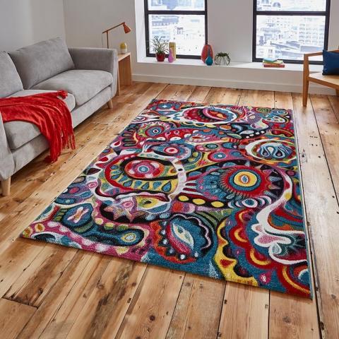 Sunrise Y583A Abstract Rug 