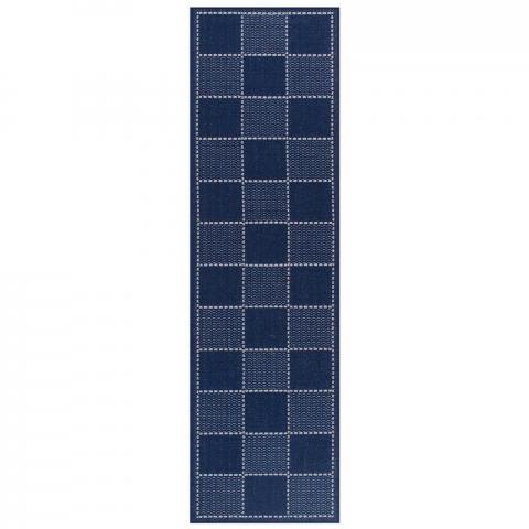 Super Sisalo Anti Slip Kitchen Runners in Blue