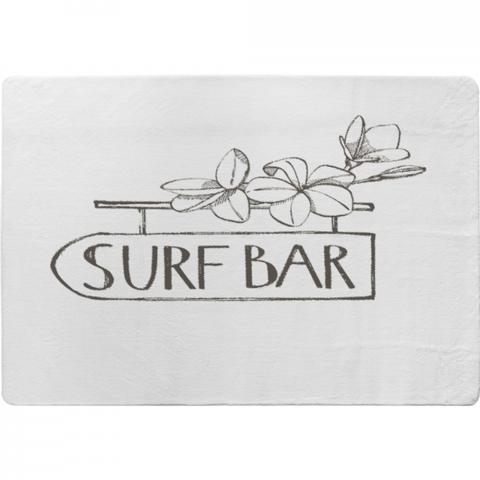 Surf Bar Designer Rug - White / 200cm