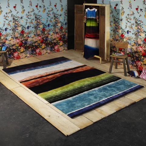 Tempera Multicolore Garance Rugs by Christian Lacroix