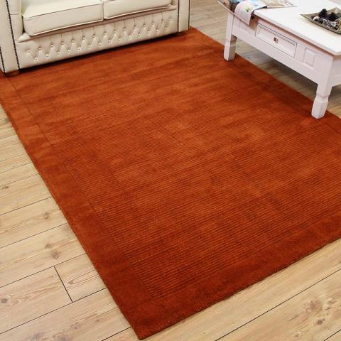 Terracotta SM Large wool plain 