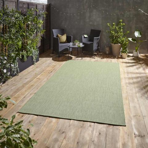 Thin Outdoor Rug Pop Light Green 