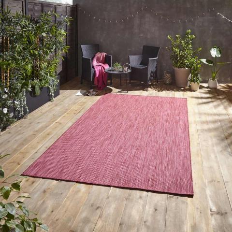 Thin Outdoor Rug Pop Red 