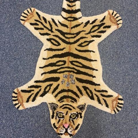 Tiger Rug Small - Brown