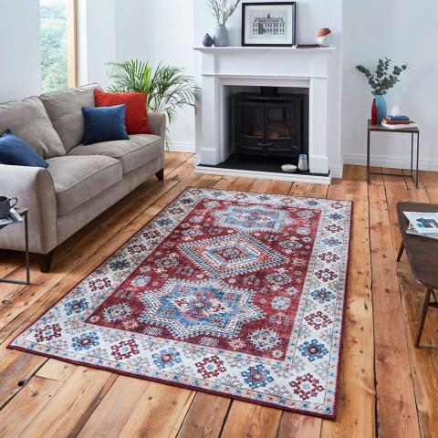 Topaz G4705 Traditional Red Medium Rug 