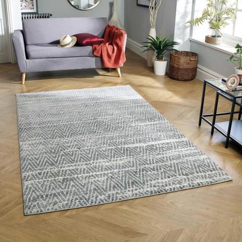 Topaz Rugs 522 E in Grey