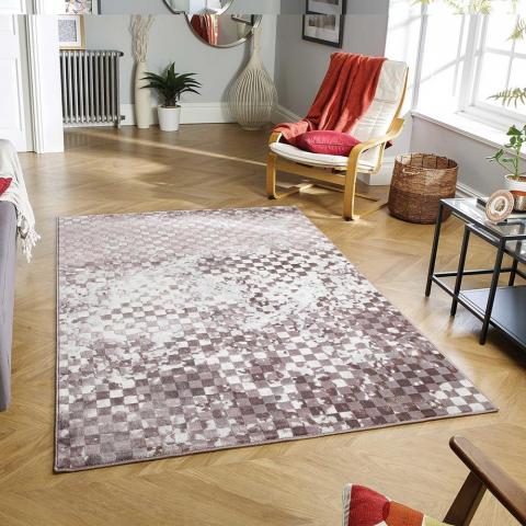 Topaz Rugs 5501 P in Pink