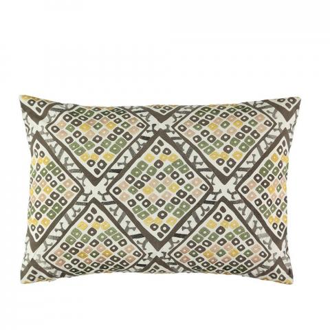 Triano Cushion by William Yeoward in Sage