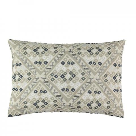 Triano Cushion by William Yeoward in Slate