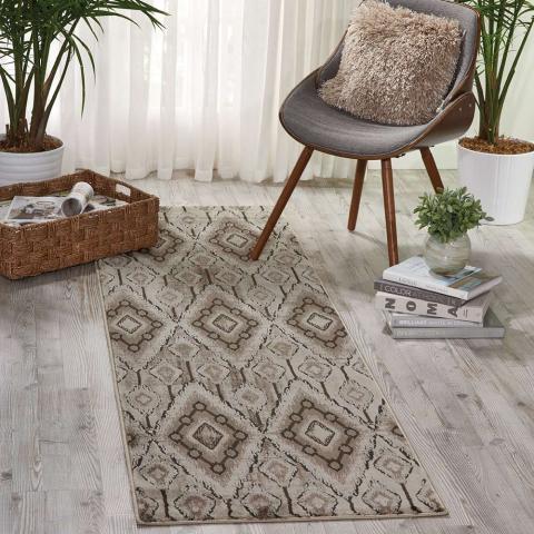 Tribal Rug Karma Beige KRM02 