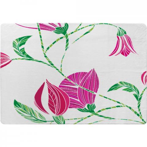 Tulips Designer Rug - Pink / 150cm