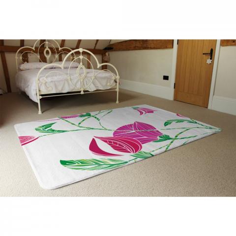 Tulips Designer Rug - Pink / 230cm