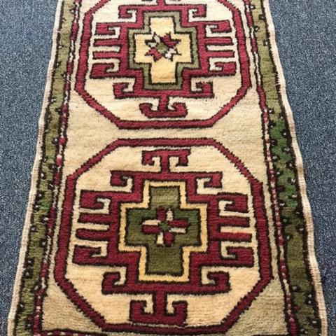 Turkish Handmade Kilim Rug - Cream