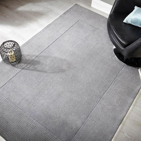 Tuscany Siena Rugs in Light Grey