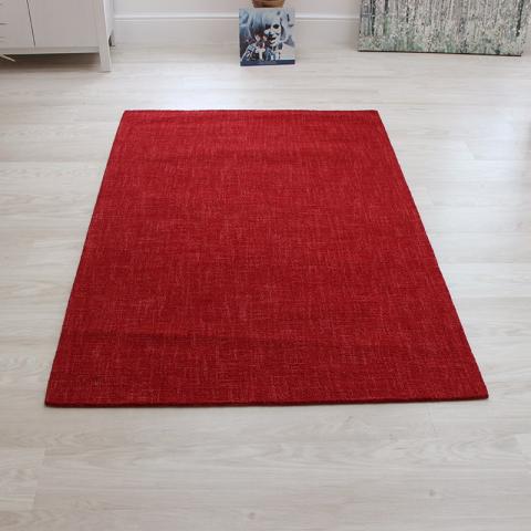 Tweed Rugs Berry Colour 