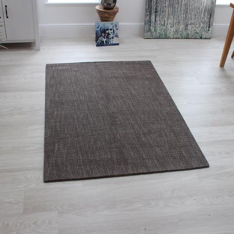 Tweed Rugs Taupe 