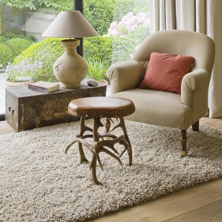 Twilight Rugs 39001 2868 Beige White Shaggy