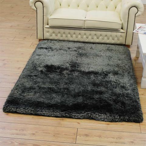 Ultra Thick Plush Rugs Slate colour 