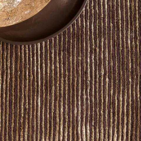 Uni Transform Rugs 192 001 600 in Brown by Ligne Pure