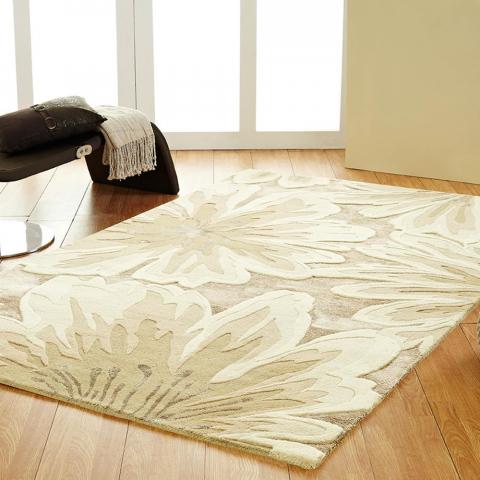 Unique Spring Rugs in Beige