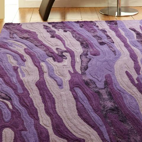 Unique Vibe Rugs in Purple