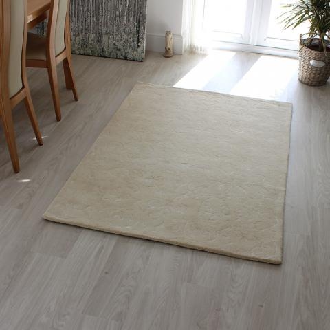 Victoria Floral Rug Cream 